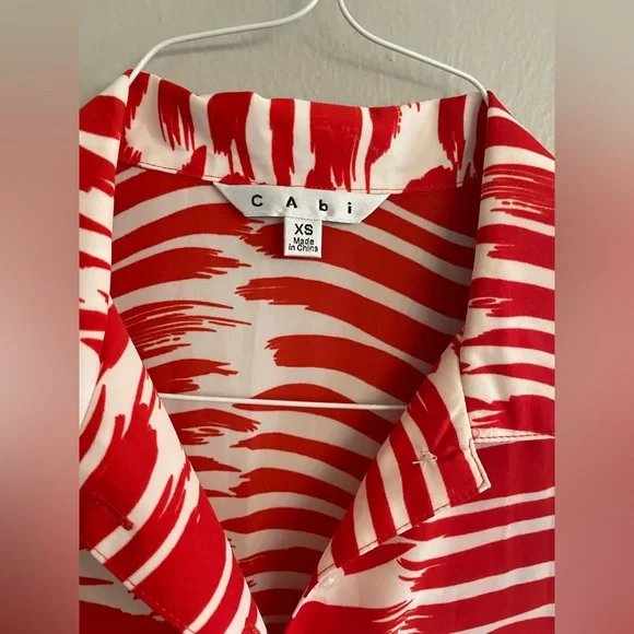 CAbi dress red white - Picture 8 of 11